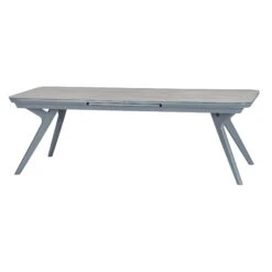 Table De Jardin Extensible Aluminium Pulpy (299 X 100 Cm) - Gris 6 Table De Jardin Extensible Aluminium Pulpy (299 X 100 Cm) - Gris -Mobilier De Jardin table pulpy ext ve ce plum 12p 76166