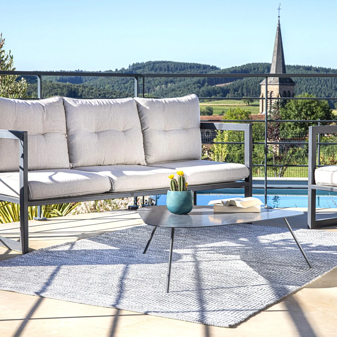 Tapis d'extérieur (160 x 230 cm) Bono Gris Graphite Tapis D'extérieur (160 X 230 Cm) Bono Gris Graphite -Mobilier De Jardin tapis d ext rieur 160 x 230 cm bono graphite 115168 1658413277