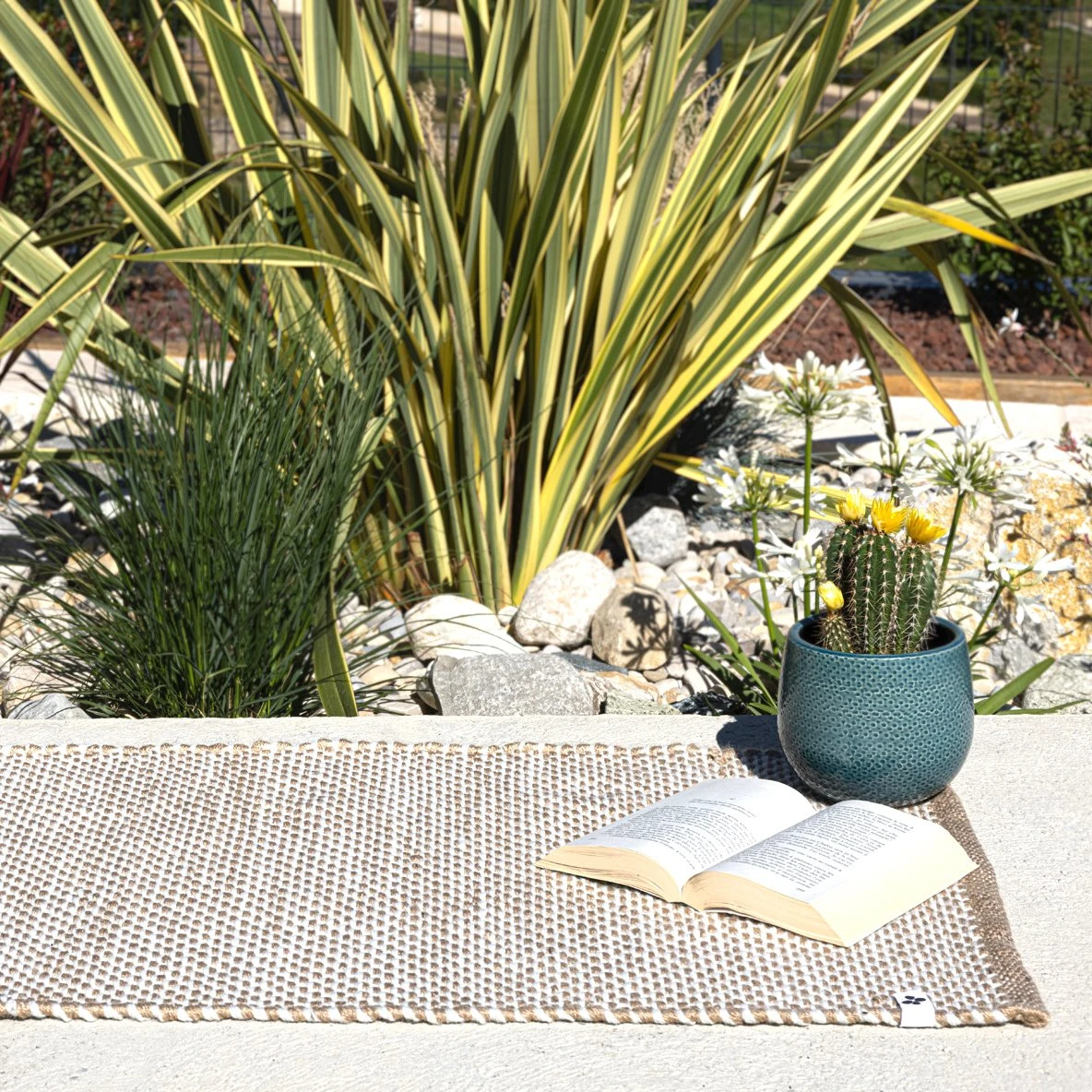 Tapis d'extérieur (50 x 80 cm) Hugo Jute Tapis D'extérieur (50 X 80 Cm) Hugo Jute -Mobilier De Jardin tapis d ext rieur 50 x 80 cm hugo jute 115105 1658473939