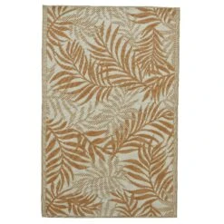Tapis D'extérieur (50 X 120 Cm) Feuillage Marron