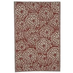 Tapis D'extérieur (120 X 180 Cm) Stessy Rouge