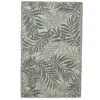Tapis D'extérieur (50 X 120 Cm) Feuillage Gris