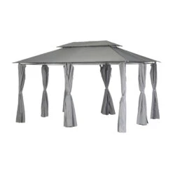 Mobilier De Jardin -Mobilier De Jardin toile thira 3x4 ardoise 68294 2