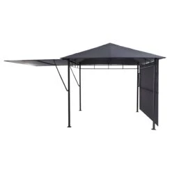 Tonnelle Omelya (3 X 3 M) - Gris Ardoise -Mobilier De Jardin tonnelle omelya 3x3m ardoise 126252 1675243031