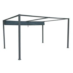 Tonnelle Palmeira (4 X 3 M) - Gris Ardoise -Mobilier De Jardin tonnelle palmeira 3x4 ardoise 68477 3