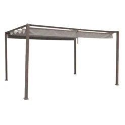 Tonnelle Palmeira (3 X 4 M) - Noisette -Mobilier De Jardin tonnelle palmeira 3x4 expr noi 113012 1642583293