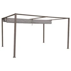 Tonnelle Palmeira (3 X 4 M) - Noisette -Mobilier De Jardin tonnelle palmeira 3x4 expr noi 113012 1642583303