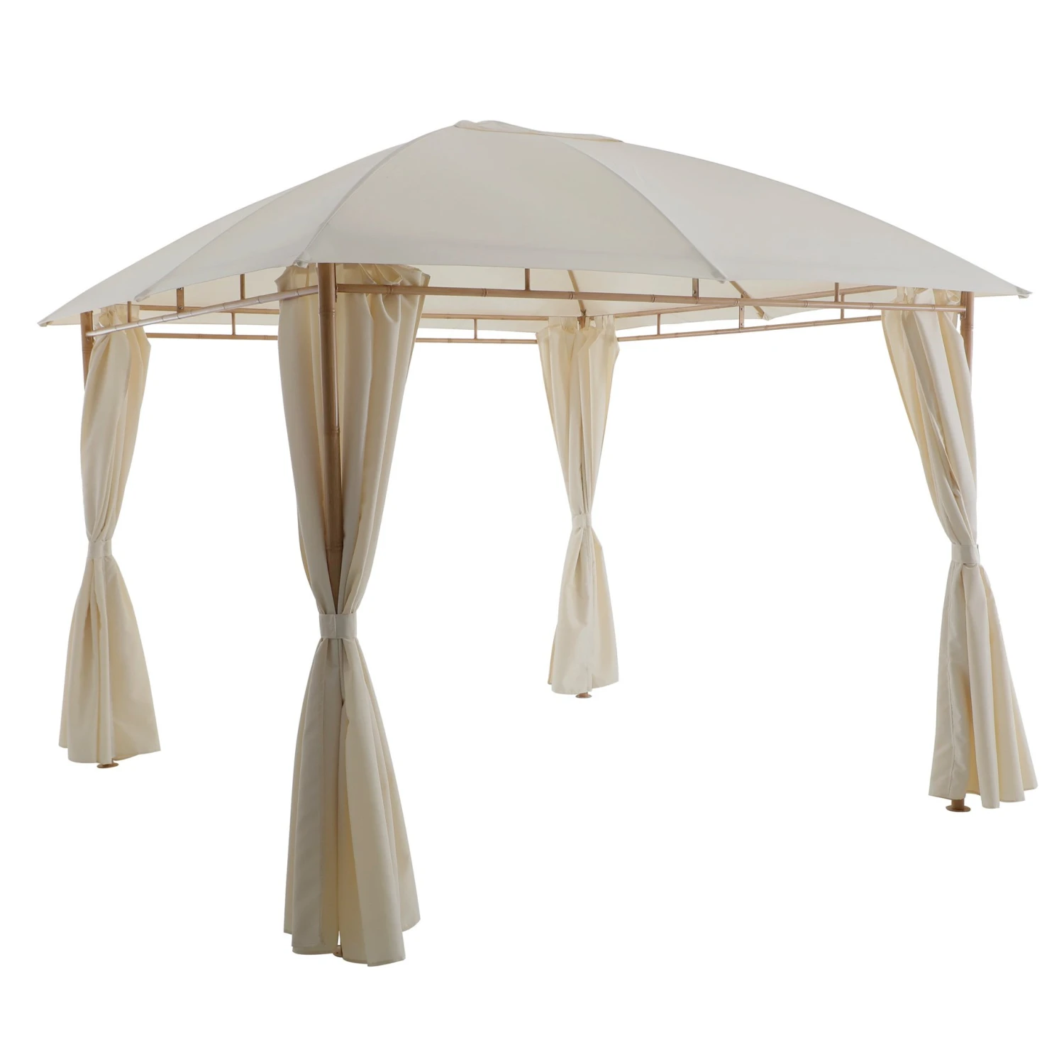 Tonnelle Sawara (3 x 3 m) - Ecru Tonnelle Sawara (3 X 3 M) - Ecru -Mobilier De Jardin tonnelle sawara 3x3m ecru 113000 1642584374