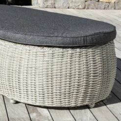 Transat Résine Tressée Calvi - Gris -Mobilier De Jardin transat calvi gris 68596 2 1583481361