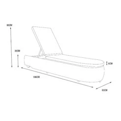 Transat Résine Tressée Calvi - Sepia / Ecru -Mobilier De Jardin transat calvi sepia ecru 68594 1667830972