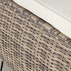 Transat Résine Tressée Calvi - Sepia / Ecru -Mobilier De Jardin transat calvi sepia ecru 68594 2 1584110760