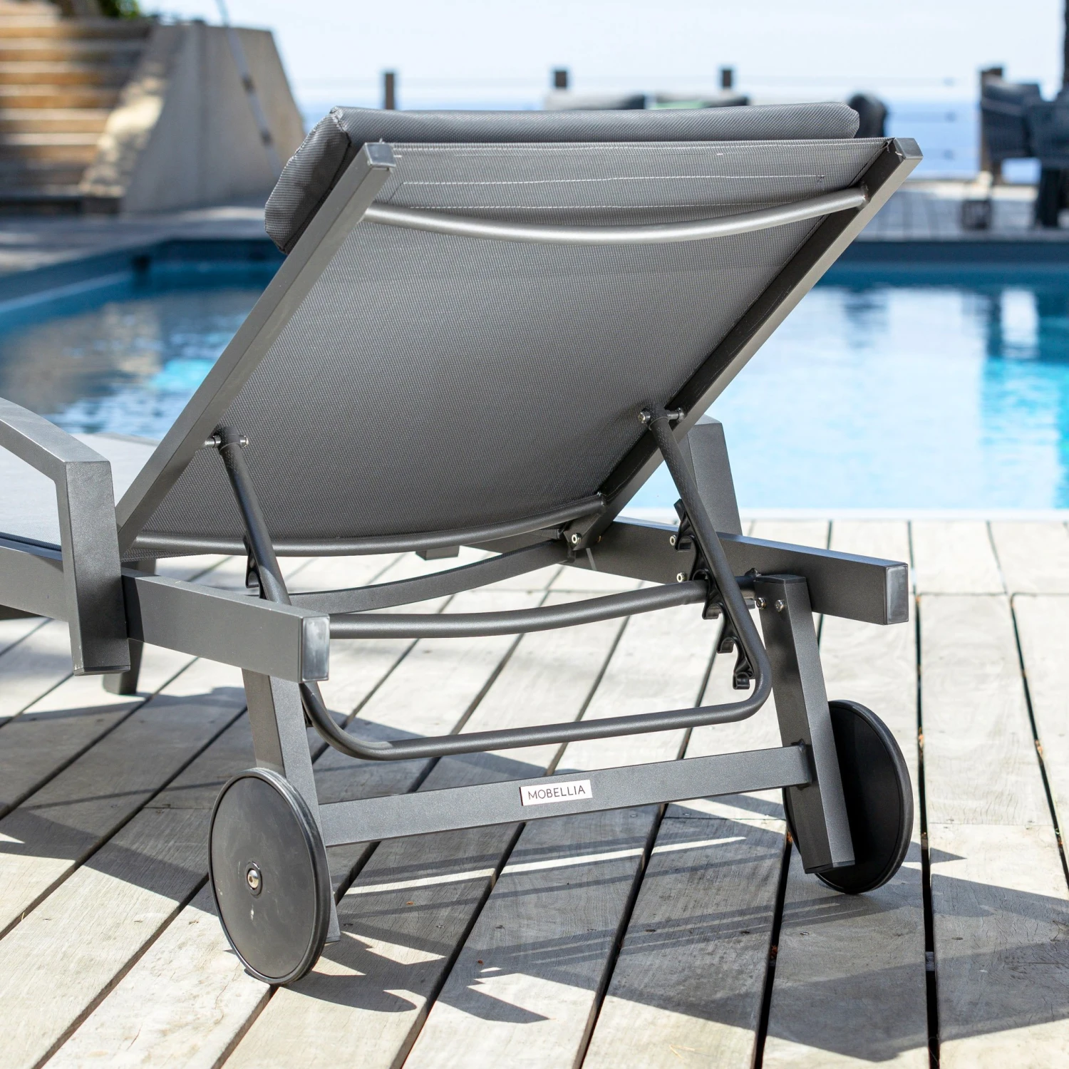 Transat texaline Pirae - Gris anthracite Transat Texaline Pirae - Gris Anthracite -Mobilier De Jardin transat pirae gris anthracite 94525 1685712646