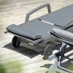 Transat Texaline Pirae - Gris Anthracite 2 Transat Texaline Pirae - Gris Anthracite -Mobilier De Jardin transat pirae gris anthracite 94525 1685714412