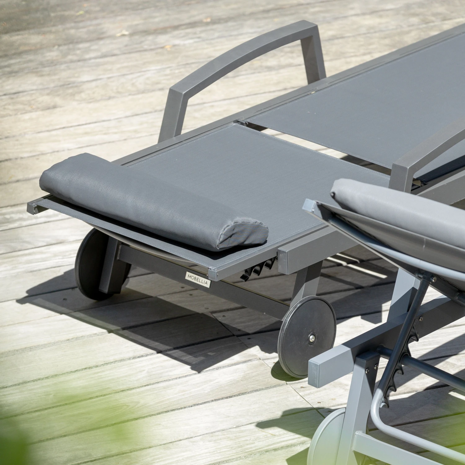 Transat texaline Pirae - Gris anthracite Transat Texaline Pirae - Gris Anthracite -Mobilier De Jardin transat pirae gris anthracite 94525 1685714412