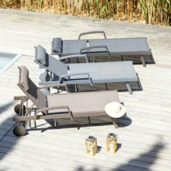 Transat Texaline Pirae - Taupe 5 Transat Texaline Pirae - Taupe -Mobilier De Jardin transat pirae taupe 94531 1685712469