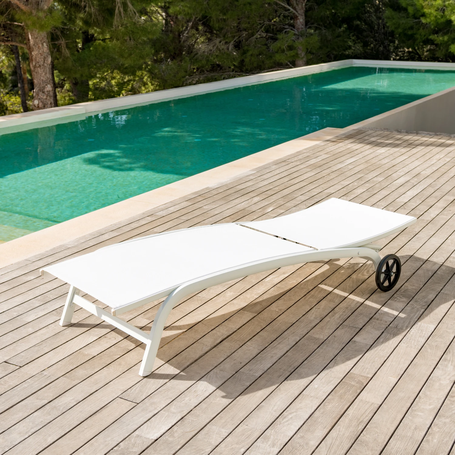 Transat texaline Tahaa - Blanc Transat Texaline Tahaa - Blanc -Mobilier De Jardin transat tahaa blanc 76589 1582034851