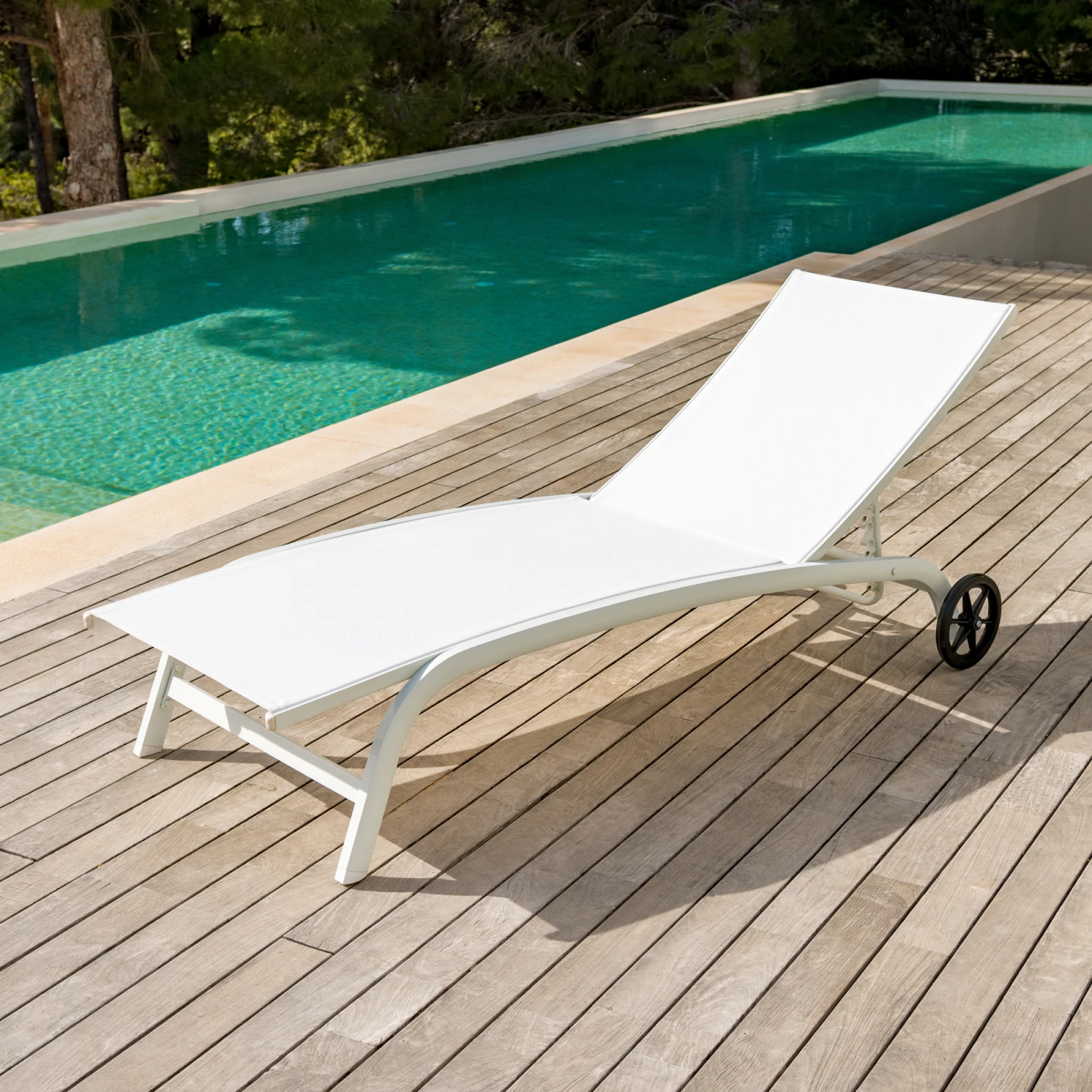 Transat texaline Tahaa - Blanc Transat Texaline Tahaa - Blanc -Mobilier De Jardin transat tahaa blanc 76589 1582210380
