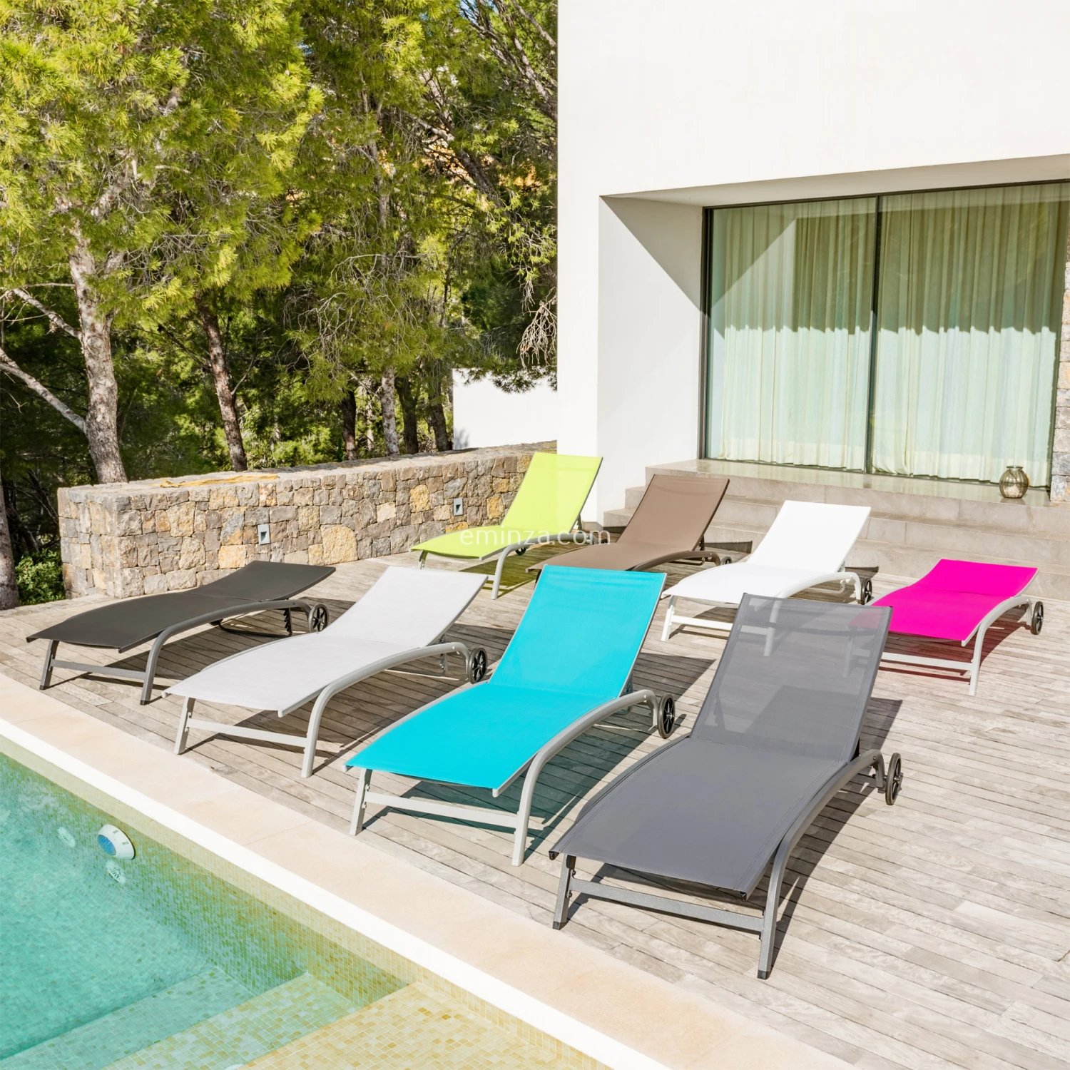 Transat texaline Tahaa - Gris ardoise Transat Texaline Tahaa - Gris Ardoise -Mobilier De Jardin transat tahaa gris ardoise 76577 1583751506