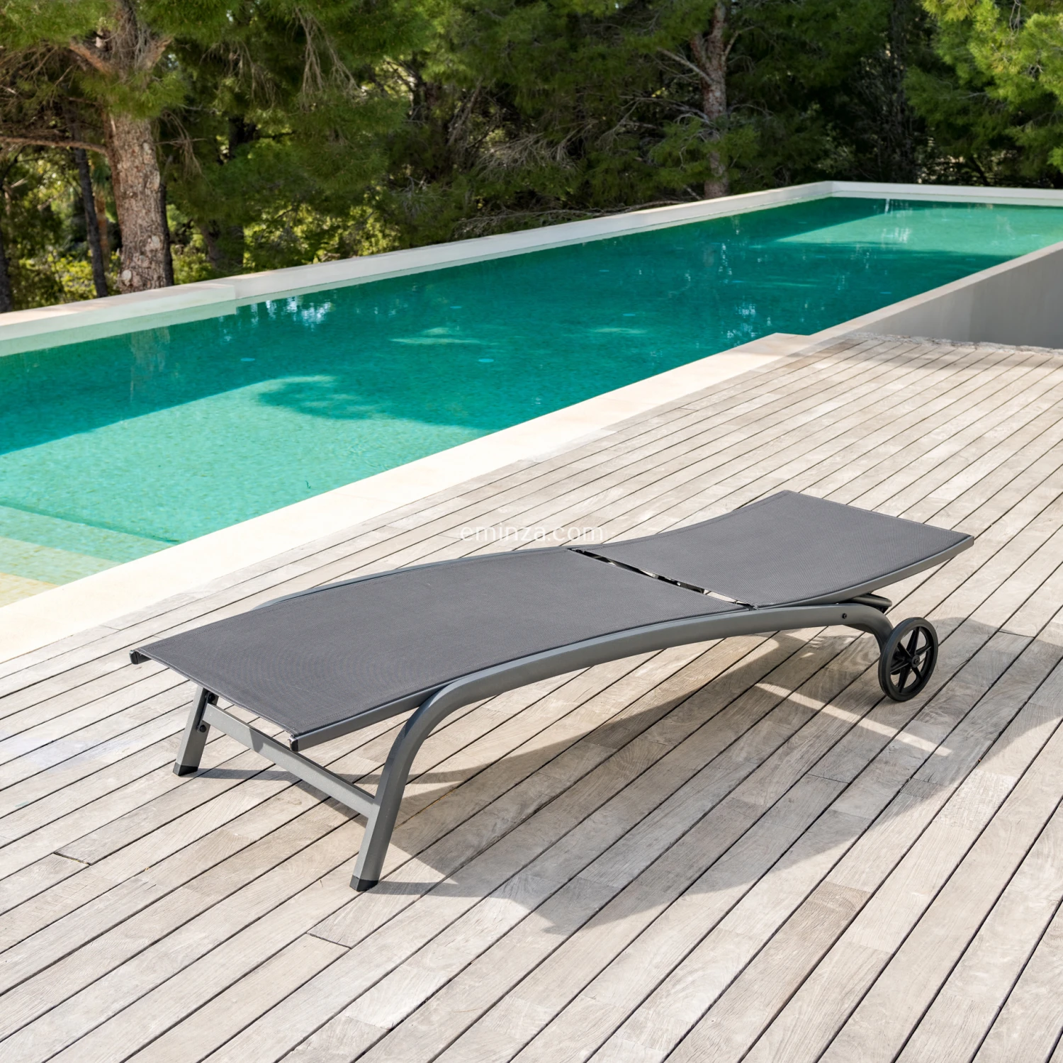 Transat texaline Tahaa - Gris ardoise Transat Texaline Tahaa - Gris Ardoise -Mobilier De Jardin transat tahaa gris ardoise 76577 1583847533