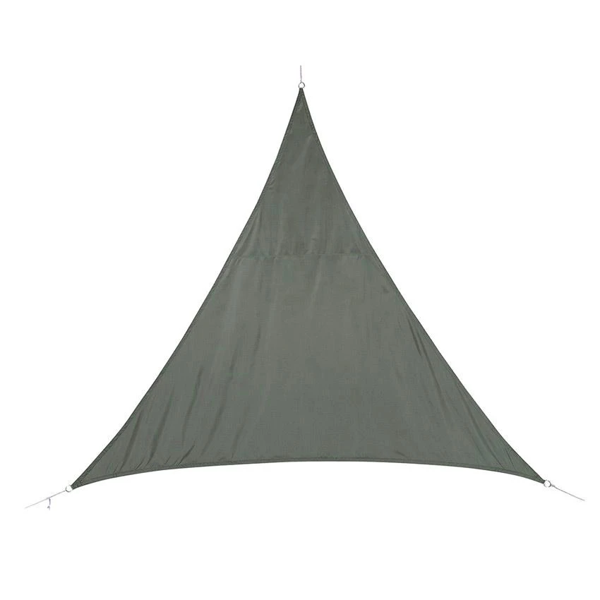 Voile d'ombrage Triangulaire (L3 m) Curacao - Gris Voile D'ombrage Triangulaire (L3 M) Curacao - Gris -Mobilier De Jardin voile d ombrage triangulaire l3 m curacao gris 30057